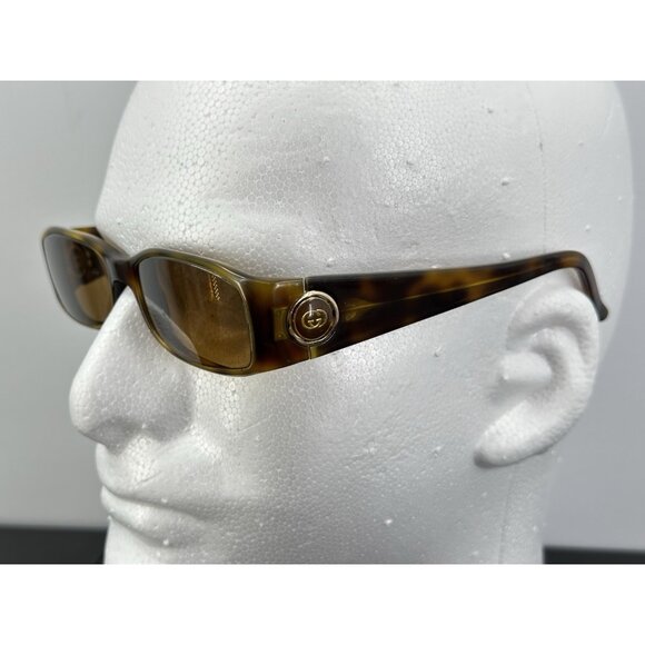 Gucci Eyeglasses GG 3094 05L Tortoise Rectangular Frame Made In Italy 53[]16 130 - Picture 5 of 14